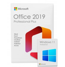 Office 2019 Professional Plus и Windows 11 Professional