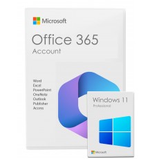 Office 365 Account и Windows 11 Professional