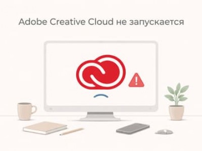 Adobe Creative Cloud не запускается