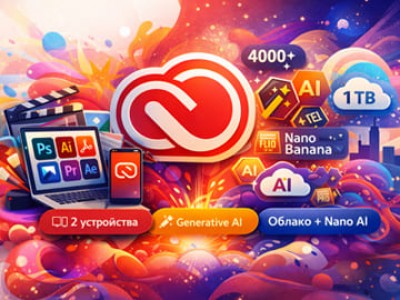 Adobe Creative Cloud Pro: в Беларуси, как подключить?