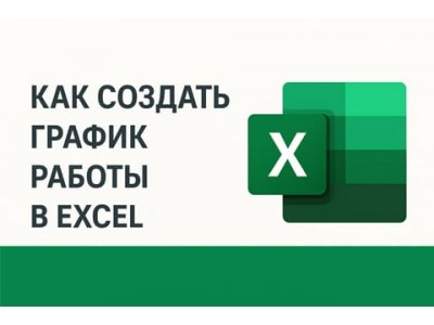 Как создать график работы в Excel — инструкция и шаблоны