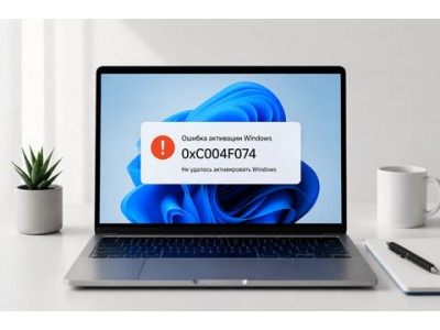 Ошибка 0xC004F074 Windows: как исправить активацию