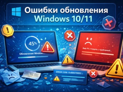 Ошибки обновления Windows 10/11 — причины и решения