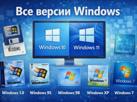 Все версии Windows: сравнение, нововведения и требования